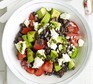 Black bean chimichurri salad