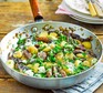 Gnocchi with mushrooms & blue cheese 2016