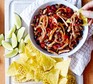 Mexican pulled chicken & beans