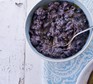 Simple mashed black beans